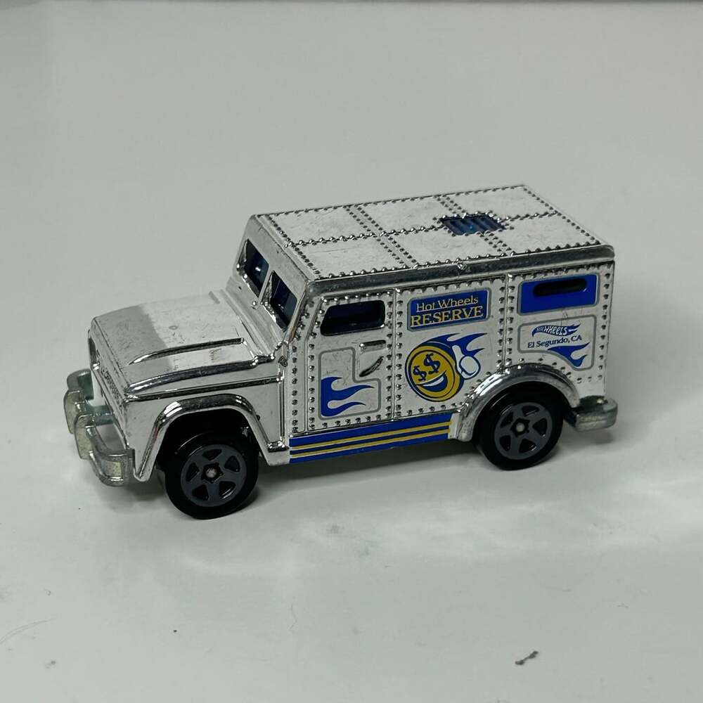Hot Wheels HW Chrome Armored Truck Reserve El Segundo, CA